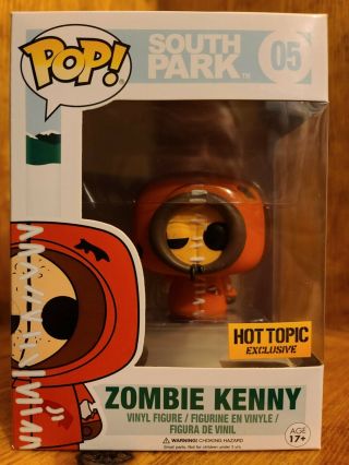 Funko Pop South Park: Zombie Kenny 05.  Hot Topic Exclusive