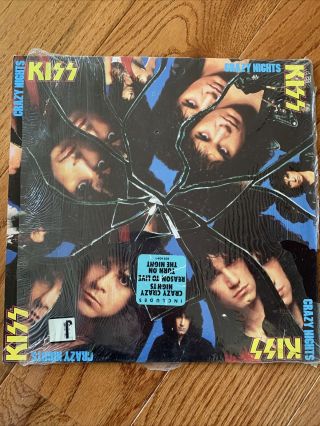 Kiss Crazy Nights Vinyl Record