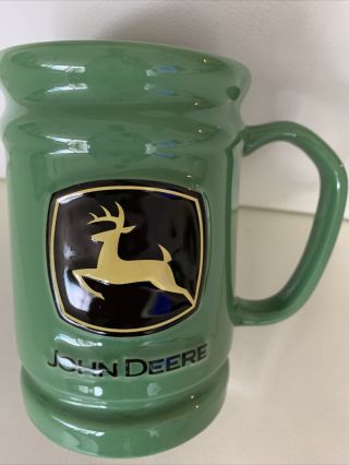John Deere Stein Mug Coffee Cup Large Green