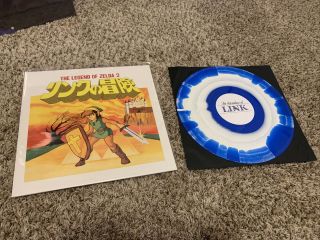 Zelda 2 The Adventure Of Link Nes Vinyl Video Game Soundtrack Vgm Lp Color