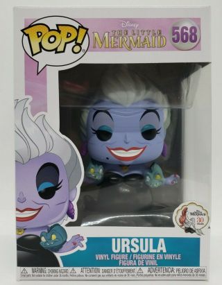 Funko Pop Disney The Little Mermaid 568 Ursula,  Pop Protector Box