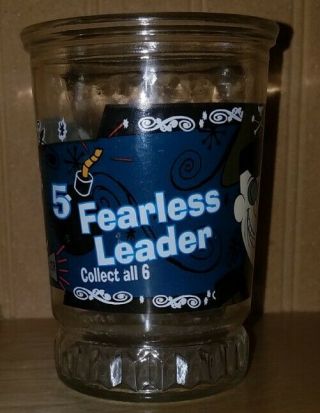 The Adventures of Rocky and Bullwinkle BAMA Jelly Jar Glass 5: Fearless Leader 2