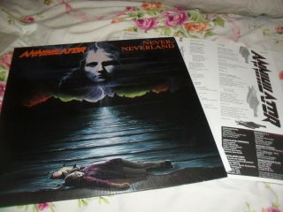 Annihilator - Never Neverland - Awesome Hard To Find 1990 Press Lp Vinyl Holland