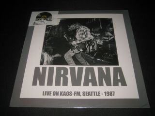 Record Store Day 2016 Nirvana Live On Kaos - Fm Seattle - 1987 Ltd Edition Numbered