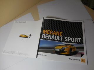 Renault Megane Sport Japanese Brochure 2013/01 Aba - Dzf4r