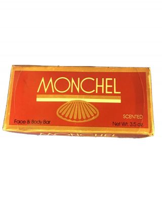 Vintage Monchel Scented Bar Soap 3.  5 Oz Rare Size P&g Proctor & Gamble