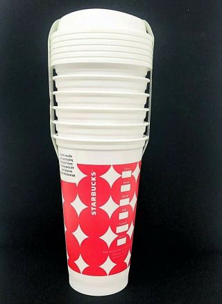 Starbucks Reusable To Go Cups 6 Pack Pink 16 Oz With Tags