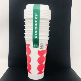 Starbucks Reusable To Go Cups 6 Pack Pink 16 oz with Tags 2