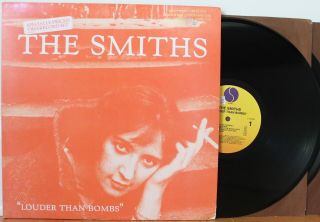 The Smiths 2xlp “louder Than Bombs” Sire 25569 Vg,  Promo