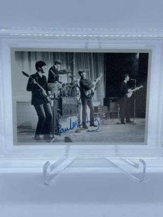 1964 Beatles B&w Paul Mccartney 3rd Series 121 Psa 9