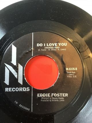 Eddie Foster (frank Wilson) - Do I Love You / Sweeter As The Days Go By