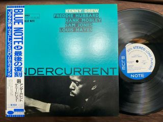 Kenny Drew Undercurrent Blue Note Bst 84059 Obi Stereo Japan Vinyl Lp