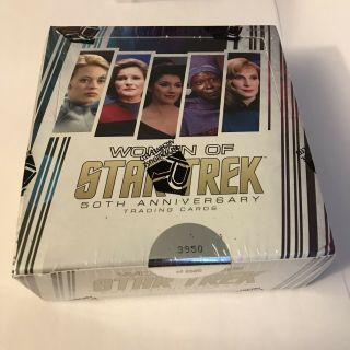 2017 Women Of Star Trek 50th Anniversary Factory Trading Card Hobby Box