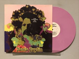 Janis Joplin Texas International Pop Festival Lp Pink Vinyl Oh Boy 9969 Tex 4