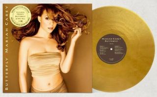 Mariah Carey Butterfly Vinyl Lp Limited Edition Remastered Gold Record