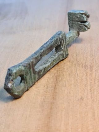 Ancient Roman Bronze Large 3.  54 " 64.  39gr.  Key