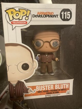 Funko Pop Arrested Development 115 Buster Bluth Vaulted See