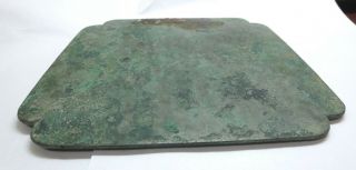 China Song / Sung dynasty,  ancient antique square bronze mirror,  old artifact 3