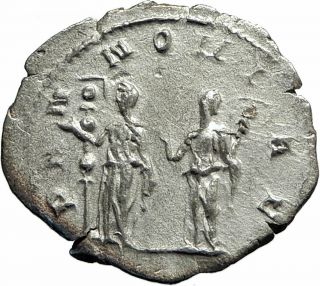 Trajan Decius 250ad Silver Ancient Roman Coin Pannonia Roman Province I76215