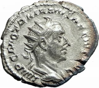 TRAJAN DECIUS 250AD Silver Ancient Roman Coin Pannonia Roman province i76215 2