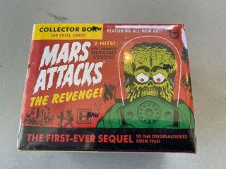 2017 Topps Mars Attacks:the Revenge Factory Box