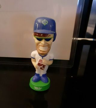 Big League Chew Gum Giveaway Mini Baseball Player Bobblehead