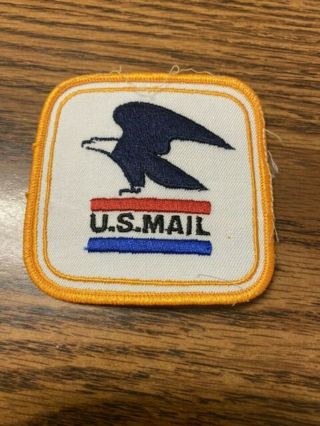 Usps United States Postal Service Embroidered Vintage Patch Us Mail