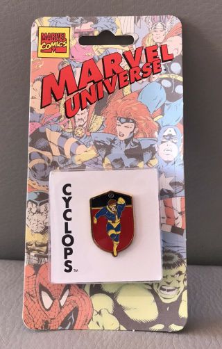 Vintage 1993 Marvel Universe X - Mex Cyclops Collectible Pin Authentic A