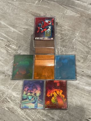 1992 Marvel Universe Series 3 Iii Complete Card Base Set Holograms 200 Cards Mcu