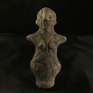 Ancient Neolithic Vinca Fertility Idol Mother Goddess - Very Fine Piece