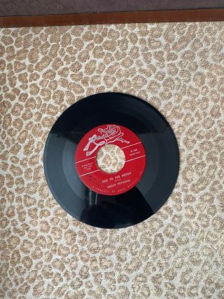45 Rpm Rockabilly Trip To The Moon,  Wesley Reynolds,  Rose Vg,
