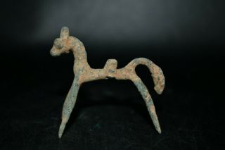 Authentic Rare Ancient Near Eastern Luristan Bronze Animal Figurine C.  1000 B.  C. 3