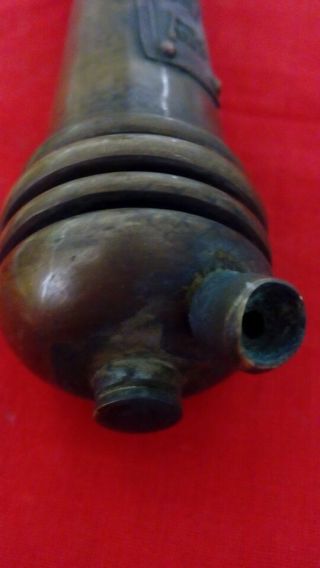 antique 26cm The ancient Chinese bronze cannon beiyang warlords. 2