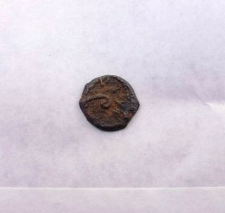 Pontius Pilate 29 Ad Judea Jesus Time Ancient Rare Authentic Coin Bronze Prutah