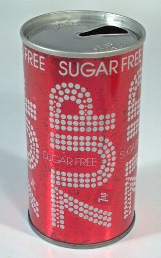 Vintage 7up Sugar Pop Soda Can 12oz Straight Steel