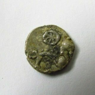 Ancient Celtic Iceni Silver Unit Circa 100 Bc (849)