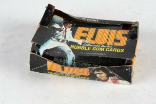 1978 ELVIS PRESLEY bubble gum cards Collector Series w/original box,  18count 2