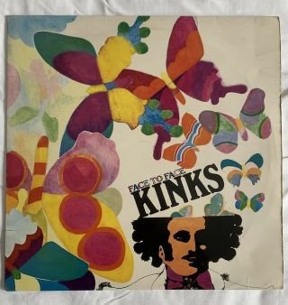 The Kinks Face To Face Vinyl Album - Pye Npl 18149 - 1966 Lp Record