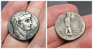 Syria,  Seleucis And Pieria.  Antioch Nero Ad 54 - 68 Ar Tetradrachm (23mm,  14.  70 G.