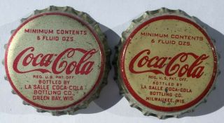 Coca - Cola Cork Soda Bottle Caps; 1950 