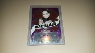 2020 Leaf Pop Century Metal Pink Heartbreakers Autograph Christina Ricci Auto /6