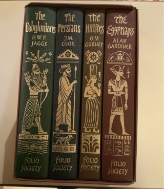 Empires Of The Ancient Near East.  Boxed Set.  4 Volumes Folio Society Slipcover