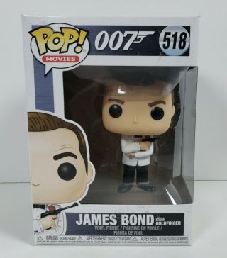 (box) Funko Pop 007 James Bond 518 Sean Connery Goldfinger Figure