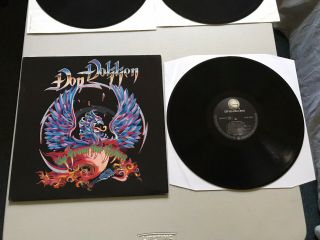 Don Dokken “up From The Ashes” Lp/vinyl Very Rare Hard To Find.  Heavy Metal Kiss.