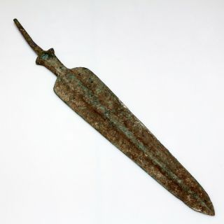 Huge - Ancient Luristan bronze age spear head Circa 2500 - 1500 BC - 334mm 4