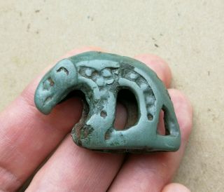 Unique Ancient Scythian Bronze Amulet " Bear - Eagle " Great Save Rare
