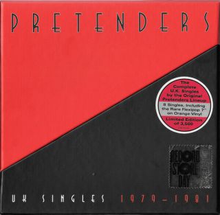 Pretenders - U K Singles - 2019 Rsd Black Friday Box Set - Limited 3,  500 Copies