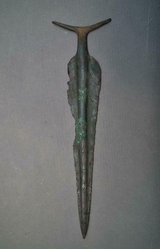 Ancient Indian Aryan Copper Sword Vedic Period 1500 - 500 B.  C India Very Rare 2