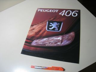 Peugeot 406 Japanese Brochure 1998/02 Sedan Break