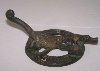 Ancient & Rare Chinese Bronze Horse Stirrup 3